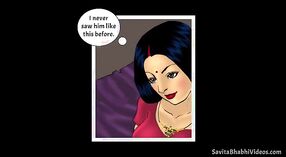 Savita Bhabha ' s Desi Porn Cartoon: Een verleidelijke vrouw die mannen plaagt 2 min 50 sec