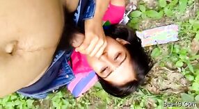 Amateur college girl gets her fill of big black cock outdoors 0 min 0 sec