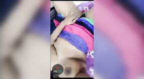 Busty Desi MILF with hairy pussy gets naughty on camera with MMS leak 10 min 20 sec