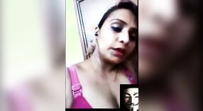 Naughty girl flaunts her big boobs in Indian sex video 2 min 10 sec