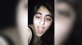 Desi XXX video features a young girl giving an intense blowjob 2 min 00 sec