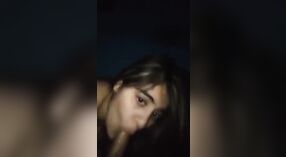 Desi XXX video features a young girl giving an intense blowjob 4 min 20 sec