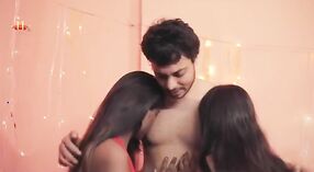 Two sexy Indian babes pleasure their hot client with hard cock 14 min 20 sec