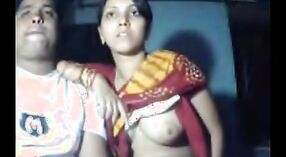 Spectacle de webcam révélateur d'un couple indien amateur 3 minute 20 sec