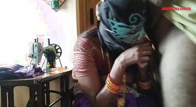 Indian wife gets naughty with a client during work break 6 min 10 sec