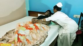 Enfermera india y paciente practican sexo duro en el hospital 1 mín. 50 sec