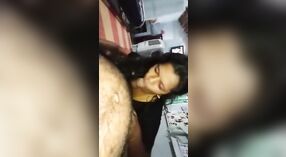 Busty Indian girl gives a sloppy blowjob to her cousin 1 min 50 sec