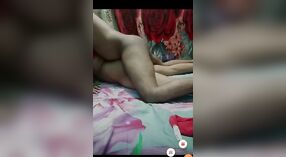 Indian xxx couple enjoys sensual pussy play and fingering in MMS video 1 min 40 sec
