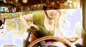 Indian aunty with big boobs gets seduced in a car wash 1 min 40 sec