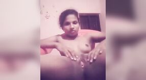 Desi girl from Kerala masturbates on a chair in this homemade video 1 min 20 sec