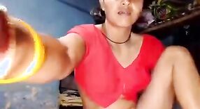 Desi village bhabhi enjoys banana dildoing her pussy and ass in a sexy video 1 min 20 sec