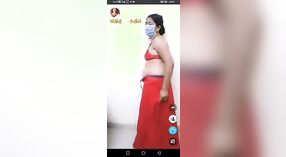 Indian housewife gets caught stripping on live cam 1 min 50 sec