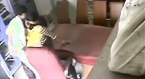 Desi schoolteacher gets caught on hidden camera having fun with her colleague 7 min 00 sec
