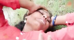 Outdoor sex with an Indian neighbor caught on camera in the village 1 min 40 sec