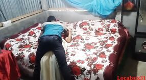 Mature Indian mom enjoys a hardcore doggystyle with her busty lover 2 min 20 sec