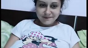 भारतीय चाची बड़े स्तन के साथ देसी के प्रेमी कैमरे पर 2 मिन 50 एसईसी