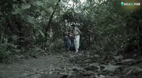 Dirty talk and bhabhi fucking in the jungle with local bully 2 min 20 sec