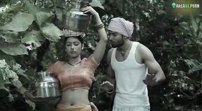 Dirty talk and bhabhi fucking in the jungle with local bully 0 min 0 sec