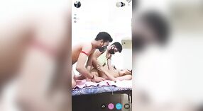 Desi threesome with blowjob, doggy style and hardcore sex on live cam 4 min 30 sec