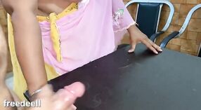 Indian secretary with big boobs gets her first taste of boss's cock in the office 5 min 40 sec