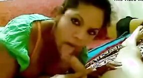 Punja-language sex film features an Indian aunt licking her husband's penis 2 min 50 sec
