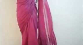 Indian bhabhi strips down and shows off her big breasts in homemade video 4 min 40 sec