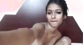 Indian college student films a steamy webcam show for her client 0 min 40 sec