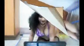 Indian aunty Lalita gets seduced in a blue film of sex 3 min 50 sec