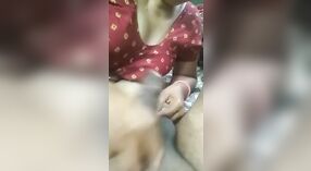 Mature Desi aunt lubricates her penis before having sex in a home setting 2 min 10 sec