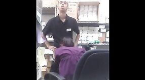 Teen caught shoplifting gets pounded by store manager 0 min 0 sec