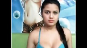 Indian Girlfriend with Big Boobs and Finger Jerks Off in Calcutta Video 1 min 20 sec