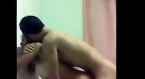 Cowgirl and doggystyle action with a desi bhabhi in this video 5 min 00 sec