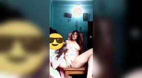 Desi guy gets turned on by his girlfriend's pussy rubbing session 5 min 50 sec