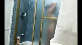 Hairy Indian pussy gets fingered and teasing in the shower 4 min 50 sec