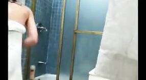 Hairy Indian pussy gets fingered and teasing in the shower 6 min 50 sec