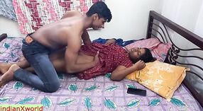 18-year-old Indian girl experiences her first forbidden sex with an amateur partner 5 min 40 sec