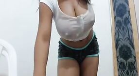 Indian babe with big boobs enjoys webcam sex with her boyfriend 15 min 30 sec