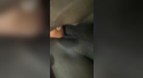 South Indian bhabi enjoys playing with carrot while masturbating 2 min 20 sec