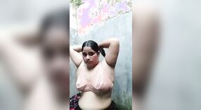 Bangla sex tape captures Desi wife's naked bath time 0 min 50 sec