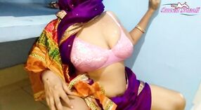 Sexest Queen in Blue Sari Gets Her First Painful Experience with Cum on Boobs 11 min 20 sec