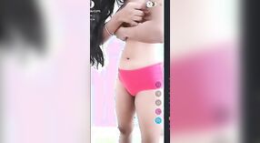 Indian girl with shaved pussy and perfect body shows off on live cam 1 min 00 sec