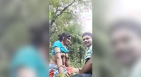 A desi MILF exposes her XXX parts in an outdoor mms video before a man gives her oral pleasure 0 min 0 sec