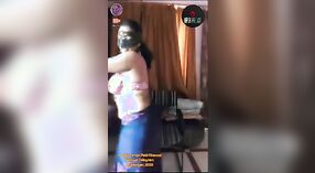 Aunty Indian gets naughty on camera with her big tits 0 min 0 sec