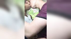 NRI Angel indulges in some car sex with her lover 2 min 50 sec