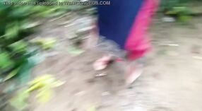 Indian MILF with big boobs enjoys outdoor pissing in this amateur video 2 min 40 sec