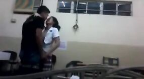 Indian college girl's sex tape leaked in the classroom 3 min 20 sec