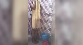 Bangla sex goddess takes a naked bath in front of the camera 1 min 20 sec