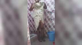 Bangla sex goddess takes a naked bath in front of the camera 2 min 50 sec