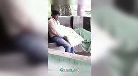 Desi college student caught sucking her lover outdoors in a desi mms video 4 min 00 sec