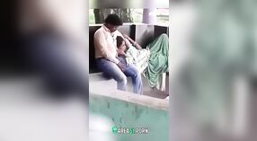 Desi college student caught sucking her lover outdoors in a desi mms video 1 min 00 sec